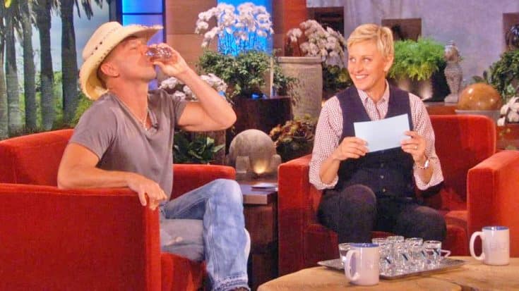 Ellen DeGeneres Challenges Kenny Chesney To A Drinking Contest He Can’t Win | Country Music Videos