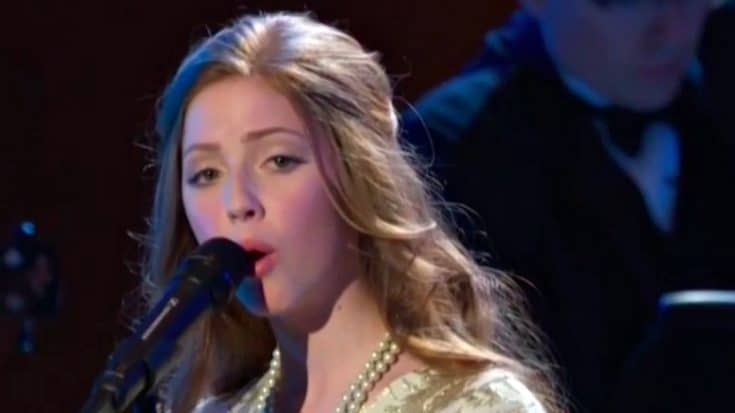 14-Year Old Steals Inaugural Ball Spotlight With Flawless Cover Of “I Hope You Dance” | Country Music Videos