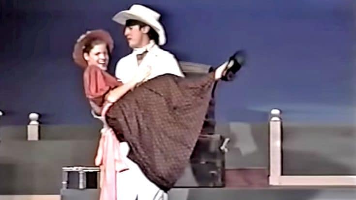 Teenage Luke Bryan Steals The Show In High School Musical | Country Music Videos