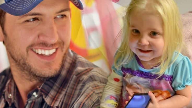 Luke Bryan’s Music Calms Little Girl With Leukemia (Tear-Jerker!) | Country Music Videos