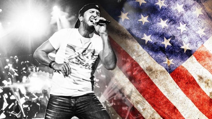 Luke Bryan Is A Patriotic Powerhouse In His Emotional Tribute To Soldiers | Country Music Videos
