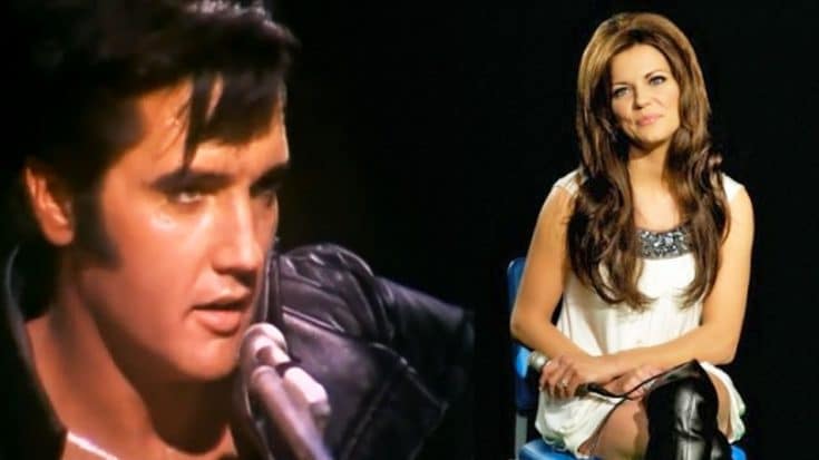 Elvis Presley And Martina McBride Share The Stage For ‘Blue Christmas’ Duet | Country Music Videos