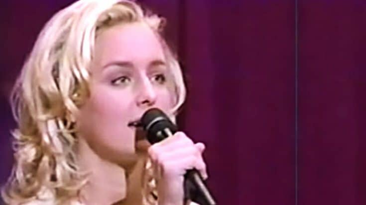 Mindy McCready Sings ‘Ten Thousand Angels’ In 1996 TV Performance | Country Music Videos