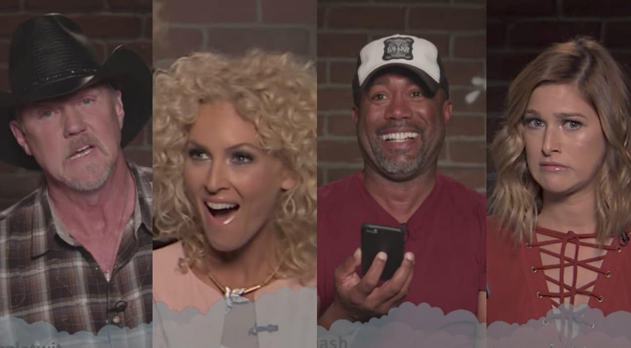 Country Stars Join Jimmy Kimmel Live For Brutal ‘Mean Tweets’ Segment | Country Music Videos
