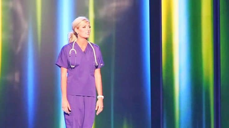 Miss Colorado Takes The Stage In Nursing Scrubs And Shocks Everyone | Country Music Videos
