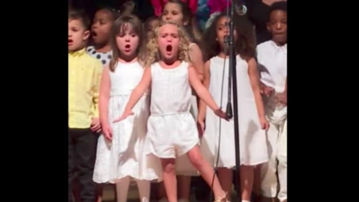 Little Girl With Big Personality Steals Show With Passionate Performance Of Disney Hit | Country Music Videos