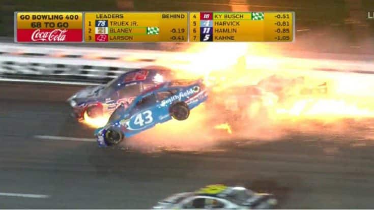 NASCAR Driver Airlifted To Hospital Following Violent Wreck | Country Music Videos