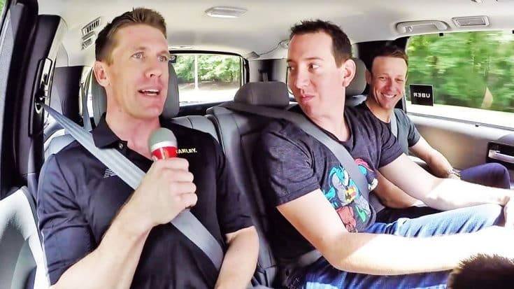 NASCAR Takes On “Carpool Karaoke” With Their Own Parody | Country Music Videos