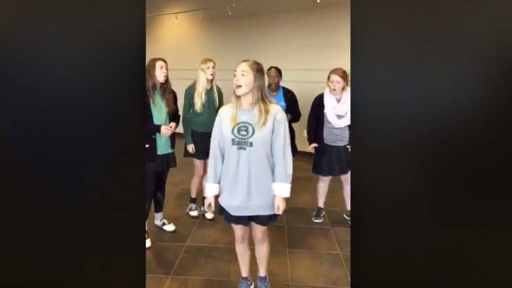 Unsuspecting Teens Become Internet Stars After Being Taped Singing In School Hallway | Country Music Videos