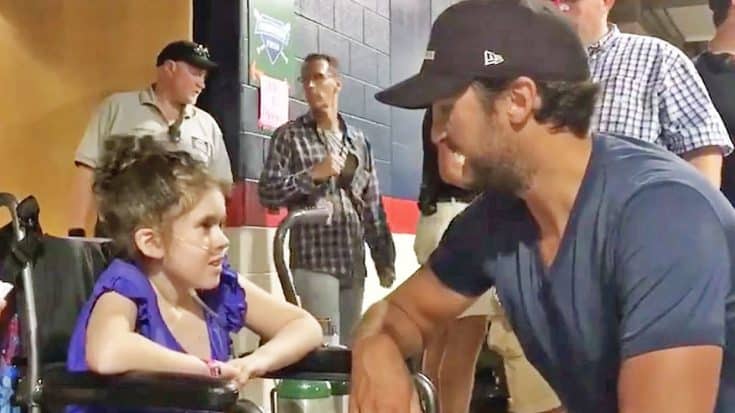 9-Year-Old Girl Who Met Luke Bryan Passes Away Following Long Battle With Cancer | Country Music Videos