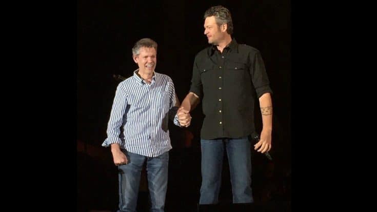 Randy Travis Surprises Festival Goers When He Joins Blake Shelton On Stage | Country Music Videos