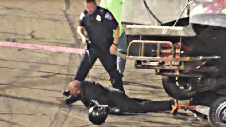 Race Car Driver Tased By Police After Someone Drives On Top Of His Car | Country Music Videos