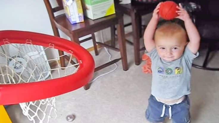 Adorable Toddler Makes Impossible Trick Shots That Will Blow You Away | Country Music Videos