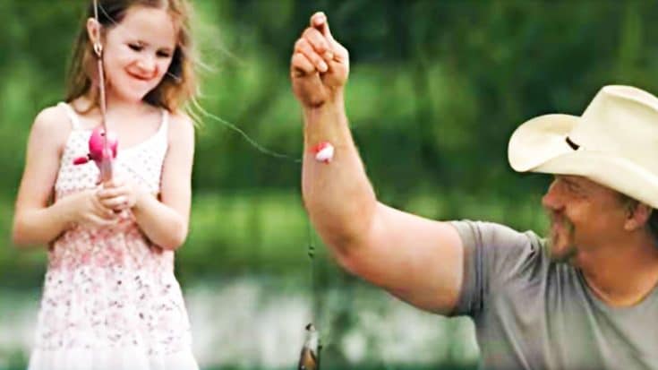 Trace Adkins & His Baby Girl Go ‘Just Fishin” In Everlasting Moment | Country Music Videos