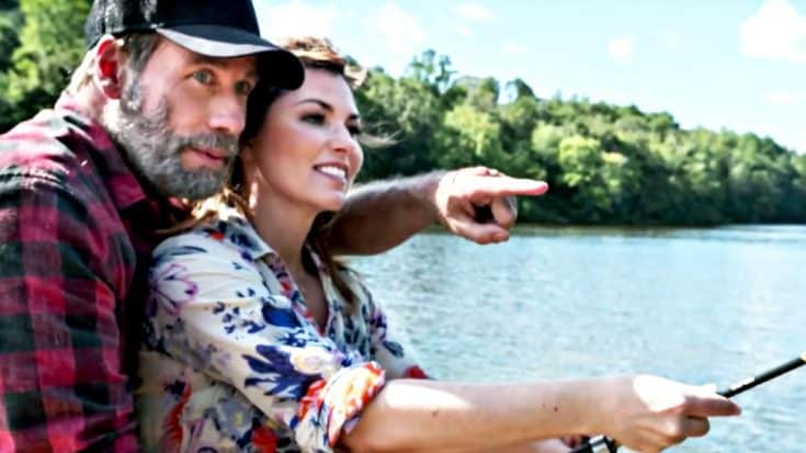 Shania Twain Reveals She’s Kissing John Travolta In New Movie | Country Music Videos