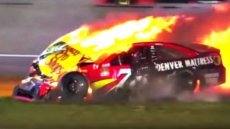 NASCAR Driver’s Dreams End In Fiery Crash | Country Music Videos