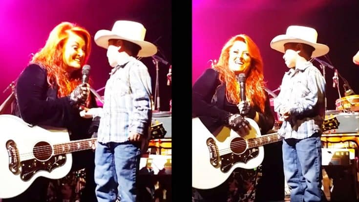 Wynonna Judd Shares Adorable Moment With Little Cowboy | Country Music Videos