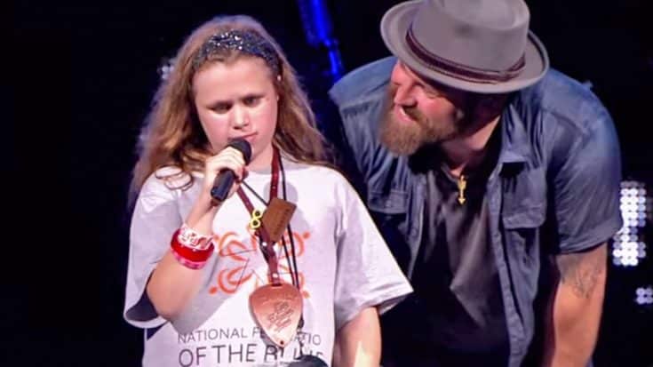 Blind 11-Year Old Steals The Show At Zac Brown Band Concert | Country Music Videos
