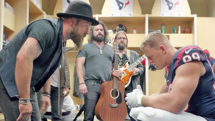 Zac Brown Band Gets J.J. Watt Pumped For Game Day | Country Music Videos