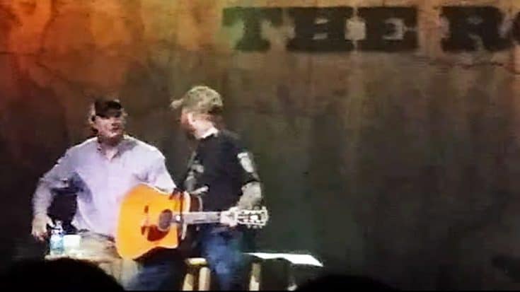 Angry Aaron Lewis Hits Trespassing Drunk Who Forces His Way On Stage | Country Music Videos