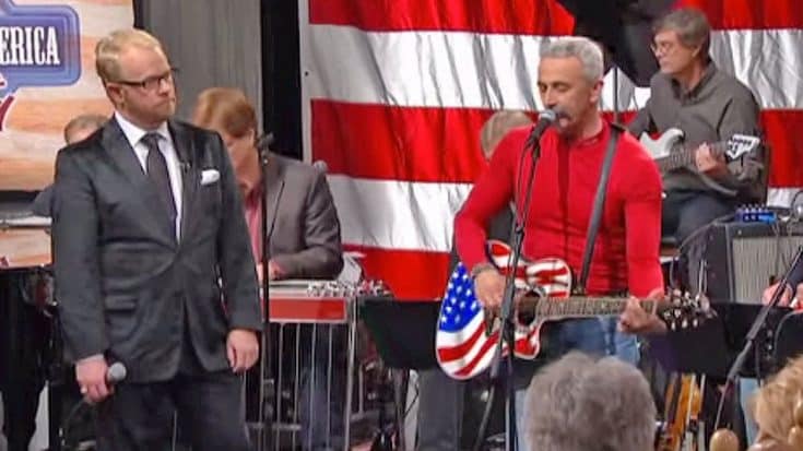 Aaron Tippin Makes Us Proud To Live ‘Where The Stars And Stripes And The Eagle Fly’ | Country Music Videos