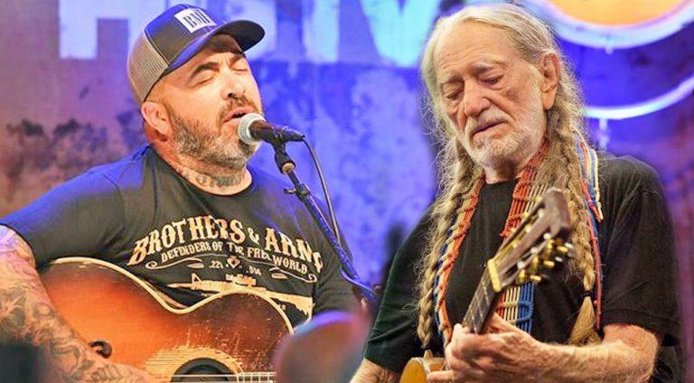 Aaron Lewis & Willie Nelson Join Forces For 2016 Duet, ‘Sinner’ | Country Music Videos