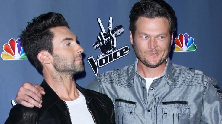 ‘I Get To Tear Blake Apart’ Adam Levine Teases Blake Shelton About His Loss | Country Music Videos