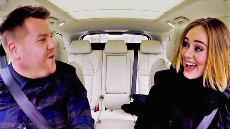 Adele Steals Our Hearts With Hilarious ‘Carpool Karaoke’ Session | Country Music Videos