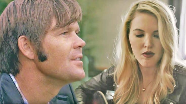 Glen Campbell’s Daughter Carries Out His Final Farewell In Video For “Adiós” | Country Music Videos