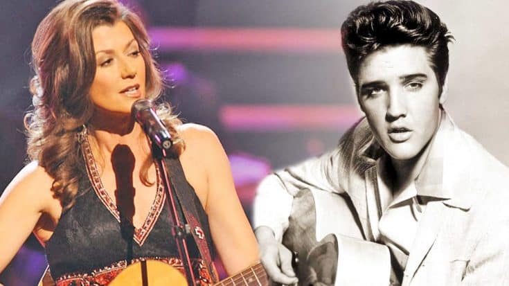 Elvis Presley & Amy Grant Dream Of A “White Christmas” In Digital Duet | Country Music Videos