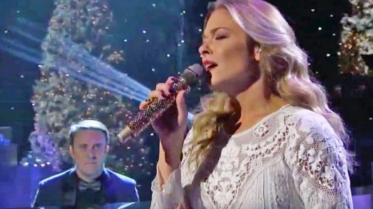 An Emotional LeAnn Rimes Honors John Lennon With Angelic Christmas Performance | Country Music Videos