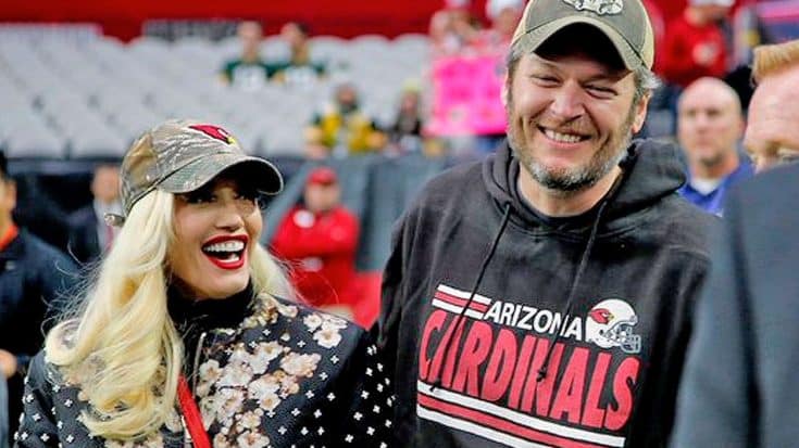 Blake Shelton And Gwen Stefani Stole The Show During Football Game | Country Music Videos