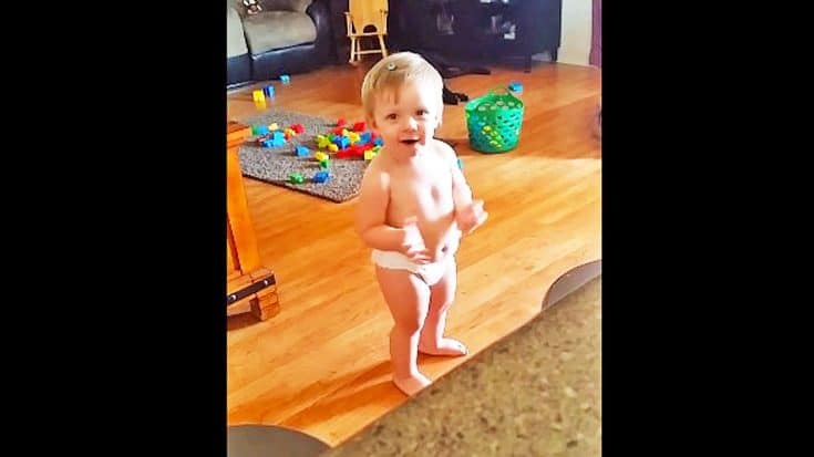 Baby Gets “Carried Away” Dancing To George Strait’s Song | Country Music Videos