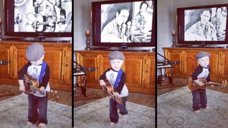 1-Year-Old Country Fan Adorably Jams Out To His Favorite Lefty Frizzell Tune | Country Music Videos