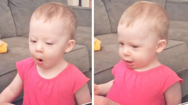 This Baby’s Horse Impression Is Too Cute For Words | Country Music Videos