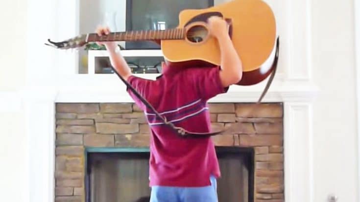 Talented 10-Year-Old Plays Guitar To ‘Sweet Home Alabama’…Behind His Back? | Country Music Videos