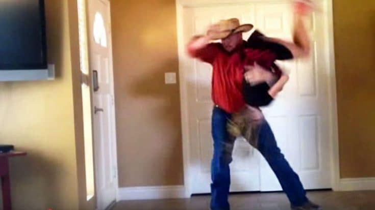 Cowboy-Hat Clad Dad Flips Daughter During “Classic” Dance | Country Music Videos