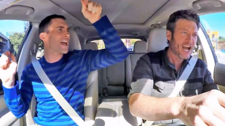 Blake Shelton & Adam Levine Discover Hidden Talent While Commuting To Work | Country Music Videos