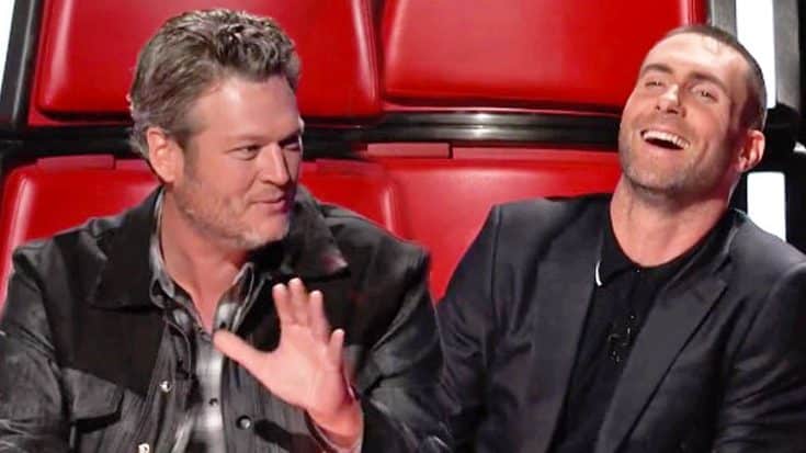 Blake Shelton Goes Off On Adam Levine In Hysterical Preview Of ‘The Voice’ | Country Music Videos