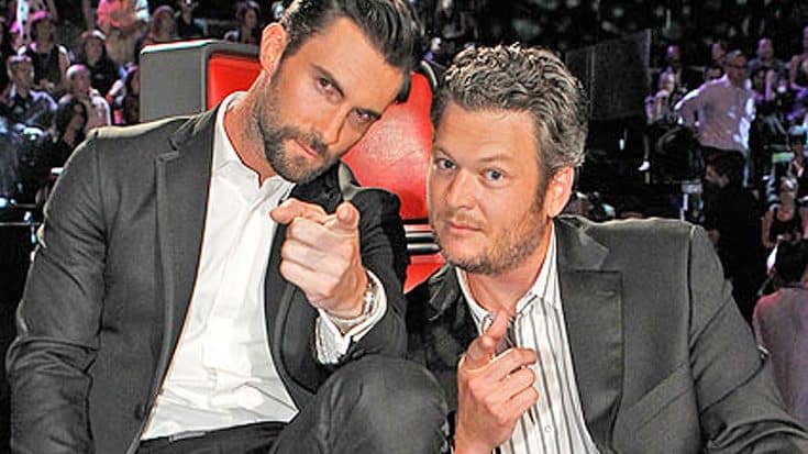 Top 7 GIFs That Define Blake Shelton And Adam Levine’s Epic Bromance | Country Music Videos