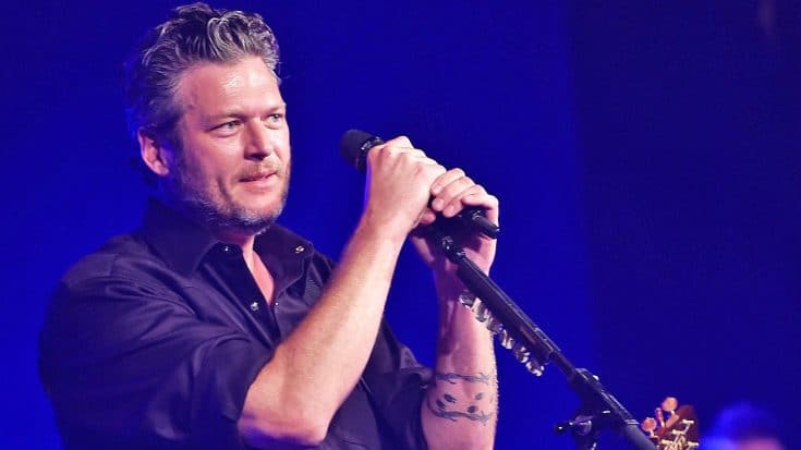Blake Shelton Shows His Vulnerable Side In Stripped Down Version Of ‘She Talks To Angels’ | Country Music Videos