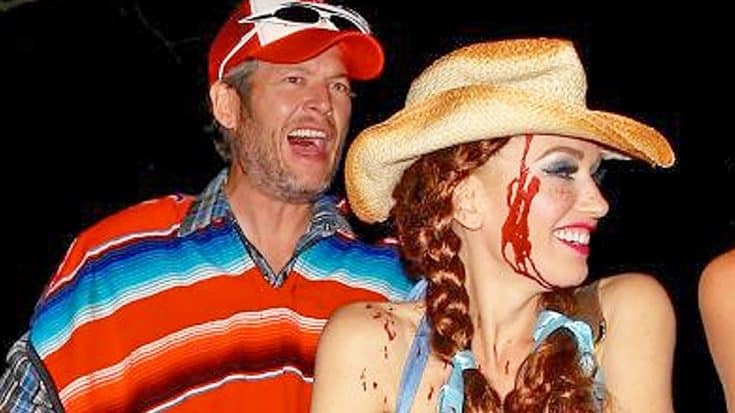 PHOTOS: Blake Shelton And Gwen Stefani Leave Halloween Party Together Sparking Dating Rumors | Country Music Videos