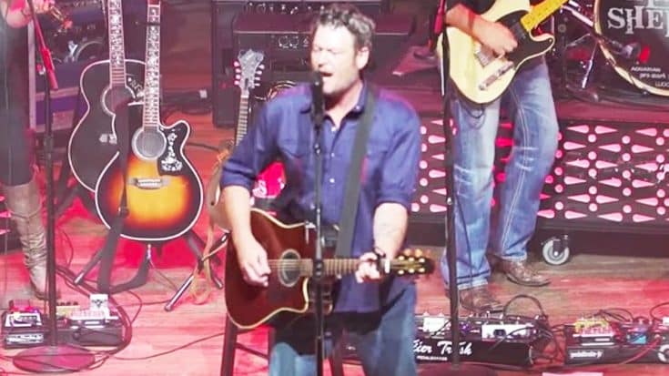 Blake Shelton Holds Nothing Back In Untamed Performance Of ‘Ol’ Red’ | Country Music Videos