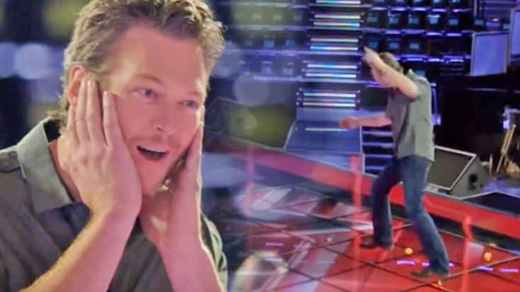 Blake Shelton Channels His Inner Elvis Presley In Hilarious ‘Voice’ Outtakes | Country Music Videos
