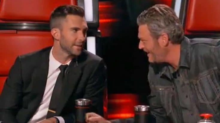 Blake Shelton Drops Girlfriend’s Name To Successfully Snag ‘Voice’ Contestant | Country Music Videos