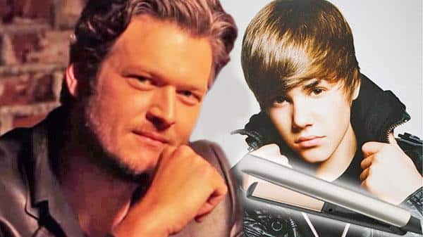 Blake Shelton’s Opinion On Men With Flat-Ironed Hair | Country Music Videos