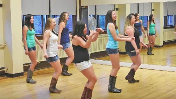 The Boot Girls Tear Up The Dance Floor With Sexy ‘Footloose’ Line Dance | Country Music Videos
