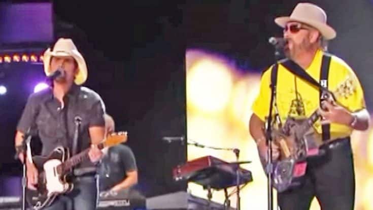 Hank Williams Jr. And Brad Paisley Rock CMA Fest With Unexpected Duet | Country Music Videos