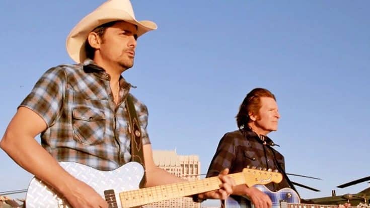 Brad Paisley & John Fogerty Criticize Poor Treatment Of Veterans In “Love & War” | Country Music Videos