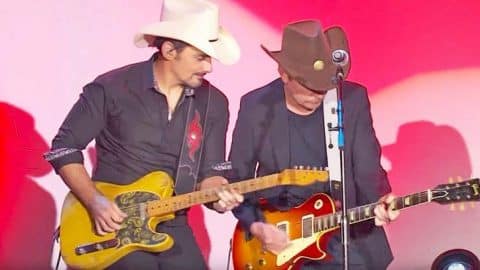 Brad Paisley Plays “Johnny B. Goode” In Jam Session With Michael J. Fox | Country Music Videos
